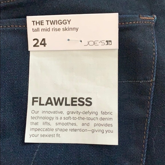 Joe's Jeans // Dark Wash Mid-Rise Skinny Jeans NWT - Picture 6 of 11